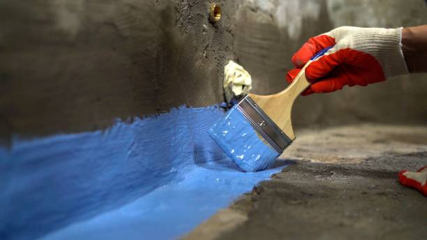 Professional waterproofing crew in Grandview, Grandview, IL